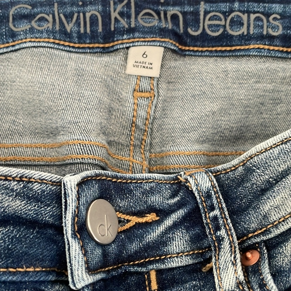 Calvin Klein Sz6 Slim Boyfriend - Picture 3 of 7